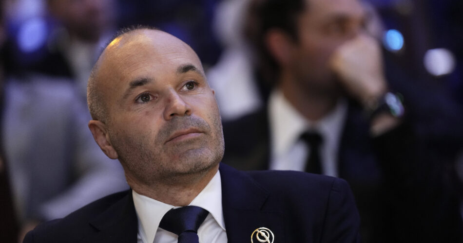 Ο Αντρές Ινιέστα που φέρεται να αναλαμβάνει πόστο τεχνικού διευθυντή στο Μαρόκο.