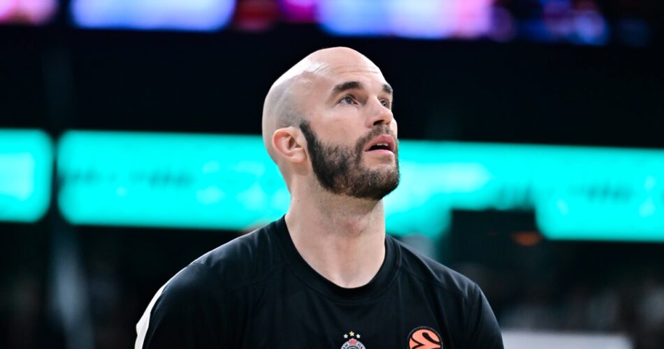 Ο Νικ Καλάθης σε αγώνα της Παρτίζαν στην EuroLeague