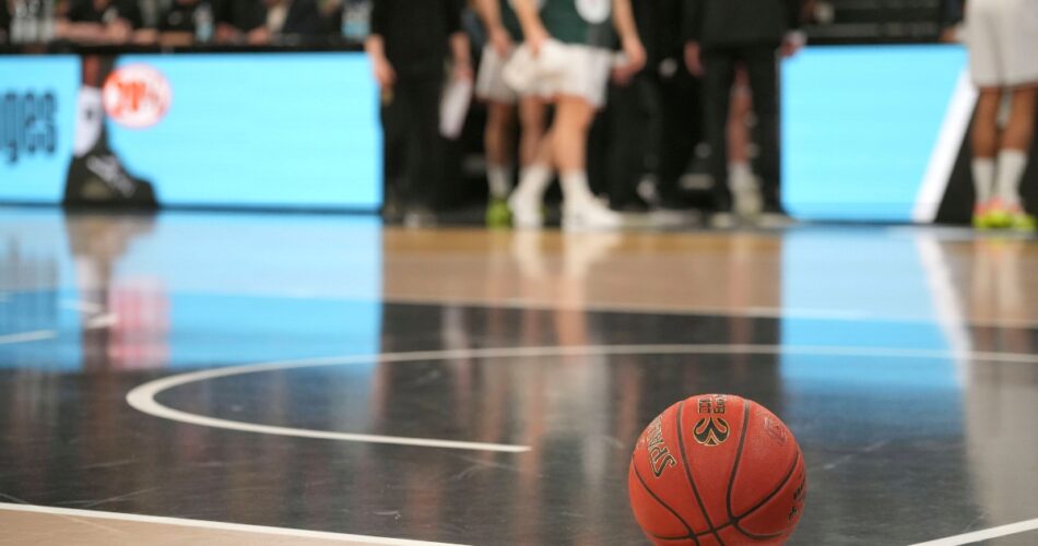 Το λογότυπο του EuroCup σε αγώνα της διοργάνωσης