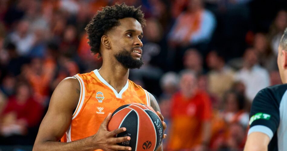 Ο Ζαν Μοντέρο της Βαλένθια σε αγώνα της EuroLeague τη σεζόν 2025-26