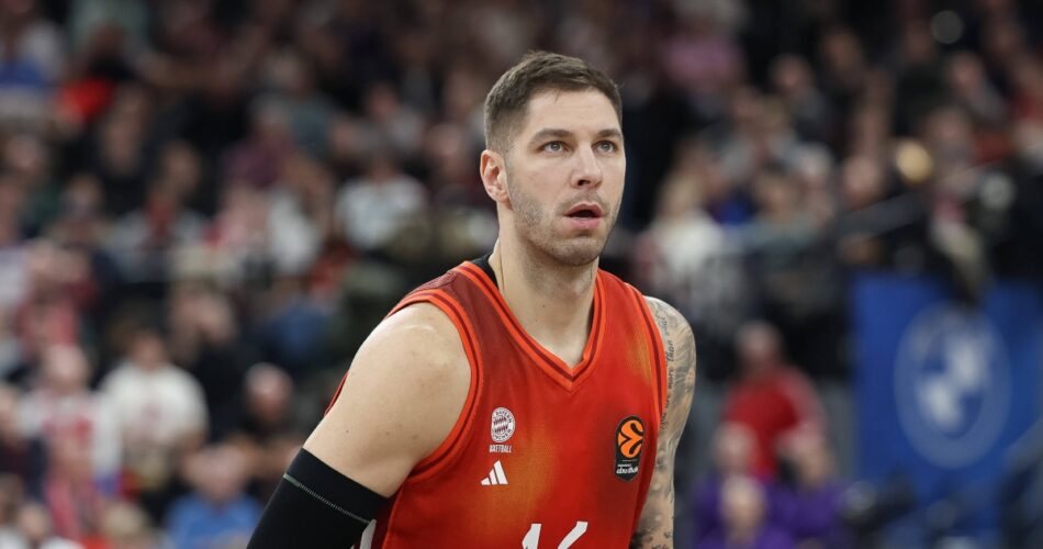 Ο Γιόβιτς σε αγώνα της Μπάγερν Μονάχου στην EuroLeague, ενώ βρίσκεται κοντά στη μεταγραφή του στον Άρη
