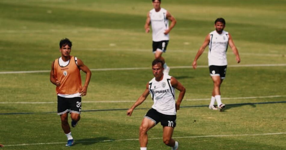 Εικόνα από την προπόνηση του ΠΑΟΚ πριν τη ρεβάνς με την Άντερλεχτ