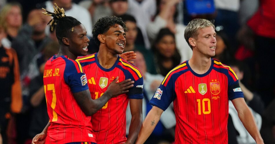 Η Εθνική Ισπανίας σε αγώνα του Nations League