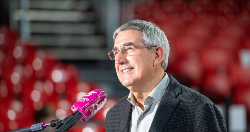 Ο Μπερτομέου σε παλαιότερη εκδήλωση της EuroLeague