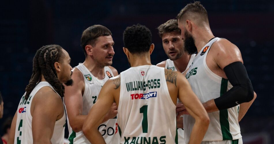 Η Ζάλγκιρις σε πρόσφατη αναμέτρησή της στη EuroLeague