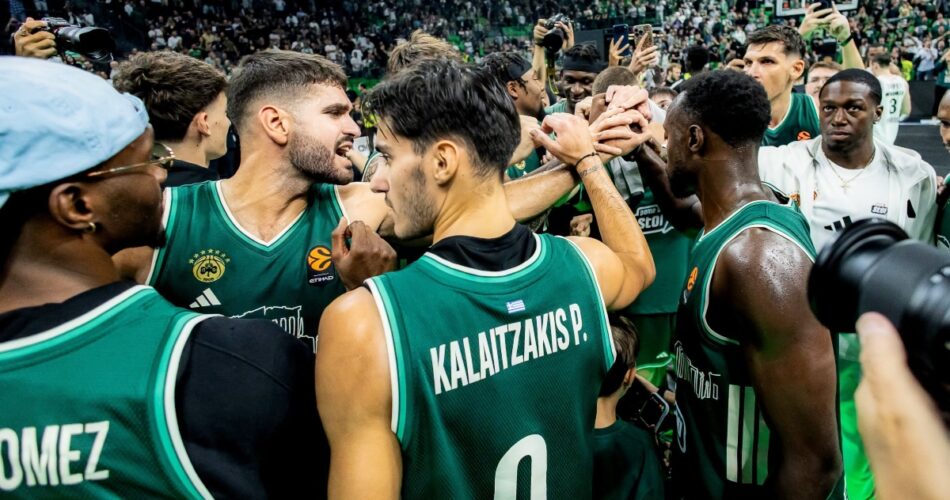 Ο Παναθηναϊκός κατά τη διάρκεια προηγούμενης αναμέτρησης της EuroLeague